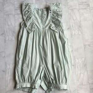 Stella McCartney Kids Baby Girl’s Embroidered Romper